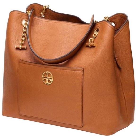 Tory Burch Chelsea Slouchy Tote tan - Picture 2 of 4